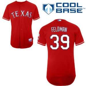  Scott Feldman Texas Rangers Authentic Alternate Cool Base 