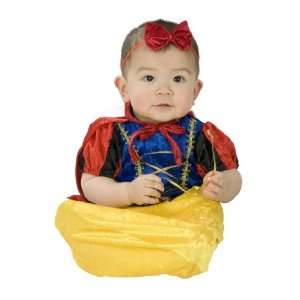  Baby Snow White Costume Bunting in Panne (thin) velvet 