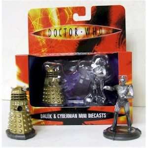  Doctor Who Dalek & Cyberman Mini Diecasts Toys & Games