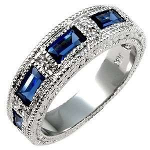  Royal Blue Sapphire Ring   9 Jewelry