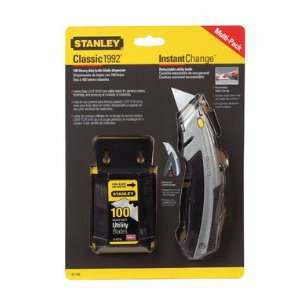  5 each Stanley Instant Change Knife & Blades Pack (95 546 