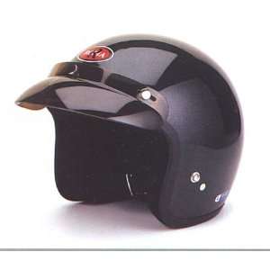  RMT 10 DOT Motorcycle Helmet black: Automotive