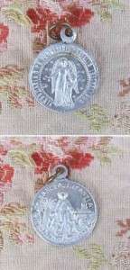 Vintage Missionary Angel Holy Medal Sancta Infantia  