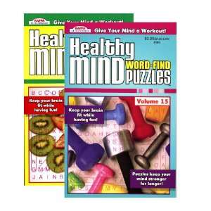  KAPPA Healthy Minds Words Finds Puzzle Book, Case Pack 24 