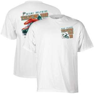 Reebok Tampa Bay Buccaneers White Tailgating Tour 08 Schedule T shirt