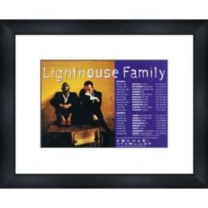 LIGHTHOUSE FAMILY UK Tour 1997   Custom Framed Original Concert Ad 
