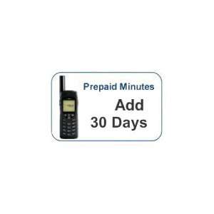  Satellite Phone Prepaid Add 30 Days: Electronics