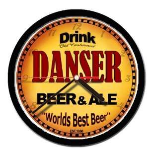  DANSER beer ale wall clock 