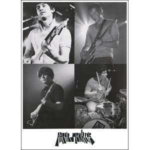  Arctic Monkeys 4 Pics B/W 25X36 Poster: Home & Kitchen