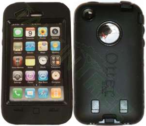 OTTERBOX DEFENDER BLACK CASE SKIN APPLE iPHONE 3G S 3GS  