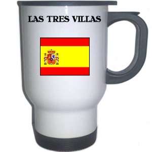  Spain (Espana)   LAS TRES VILLAS White Stainless Steel 