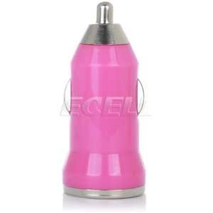   : Ecell   PINK USB SOCKET CAR CHARGER FOR APPLE iPHONE 4: Electronics