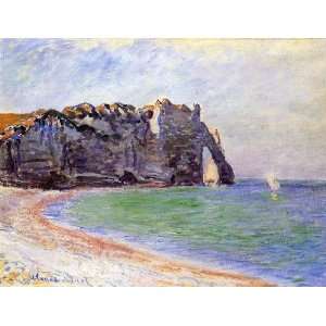   name Etretat the Porte dAval, by Monet Claude