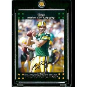  2007 Topps Football # 18 Aaron Rodgers   Green Bay Packers 