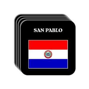  Paraguay   SAN PABLO Set of 4 Mini Mousepad Coasters 