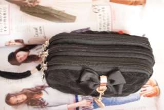 ViVi Quilted Corduroy Wristlet Makeup Handbag 5 Colors  