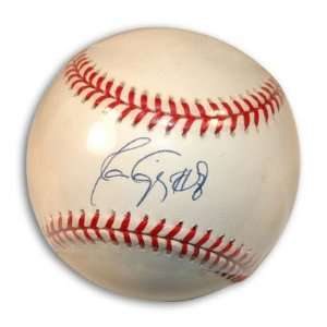 Javy Lopez Autographed/Hand Signed National League Baseball