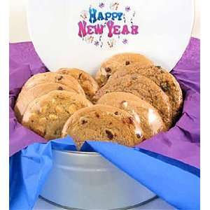 New Year Cookie Gift Tin  Grocery & Gourmet Food