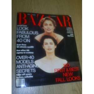  Harper Bazaar August 1991 