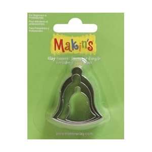  Makins Clay Cutters 3/Pkg Bell M360 20; 6 Items/Order 