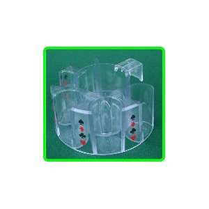  Poker Chip Cup Holder in Clear