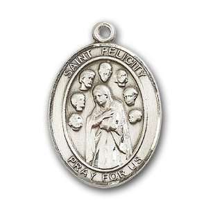  Sterling Silver St. Felicity Medal Jewelry