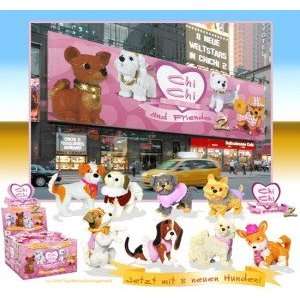     Chi Chi Love 2 présentoir figurines chiens Booster Amis 4 cm (48