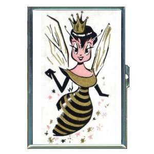 Queen Bee Retro Feminist ID Holder, Cigarette Case or Wallet MADE IN 