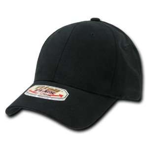  DECKY FitAll Flex Baseball Caps (BLACK, S / M) Sports 