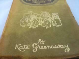 Mother Goose or The Old Nursery Rhymes Kate Greenaway Edmund Evans 