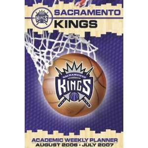  Sacramento Kings 5x8 Academic Weekly Assignment Planner 