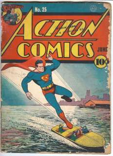 Action #25 Golden Age Superman DC  