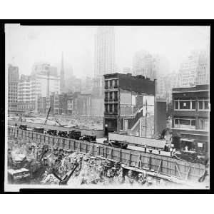  Demolition,Rockefeller City construction site,1931: Home 