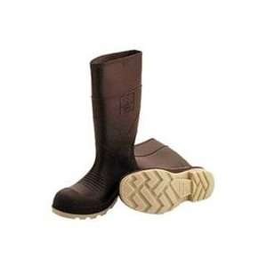   Boot Plain Toe / Brown Size 10 By Tingley Rubber Corp.