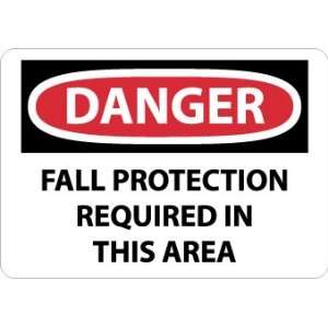  SIGNS FALL PROTECTION REQUIRED IN