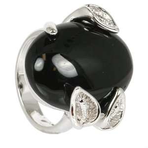  Black Onyx Ring JR4830 Jewelry