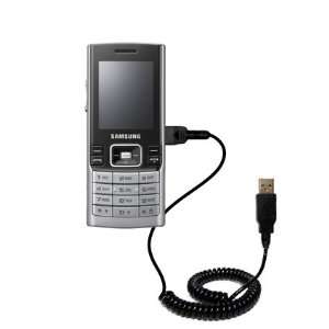  Coiled USB Cable for the Samsung SGH M200 with Power Hot 