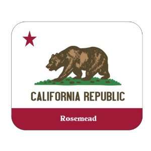  US State Flag   Rosemead, California (CA) Mouse Pad 