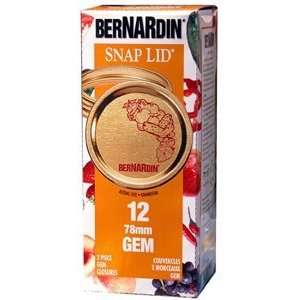 Bernardin Mason Jar Lids & Screw Bands   GEM 
