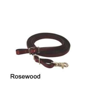    Reinsman Premium Leather Roping Rein Rosewood