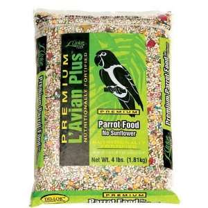  LAvian Plus Parrot Food No Sunflower Seed 4 Lb: Pet 