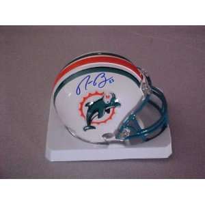 Ronnie Brown Hand Signed Autographed Miami Dolphins Football Riddell 