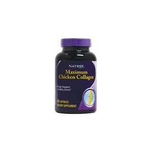    Natrol Maximum Chicken Collagen 60 Capsules