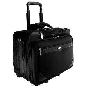   BUSINESS SET 15.4 Laptop Rolling Case Notebook Bag: Office Products