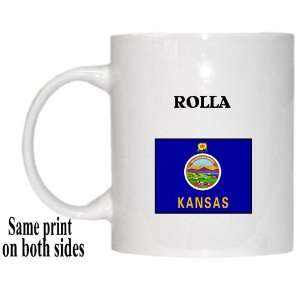  US State Flag   ROLLA, Kansas (KS) Mug 