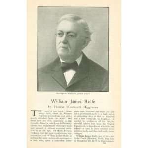  1905 William James Rolfe Author Editor: Everything Else