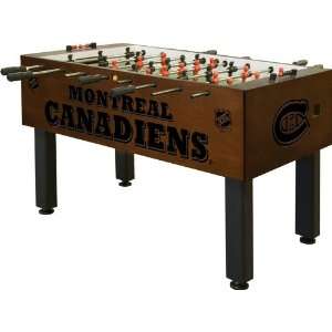  Montreal Canadiens Foosball Table Cinnamon Sports 
