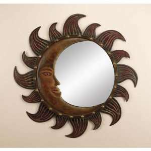  Classy Decorative Metal Sun Wall Mirror