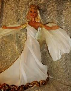 Greek Goddess Astraea of justice, innocence & Purity ~ OOAK Barbie 