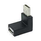 short USB3.0 extension cable righ angle male 12CM M/F
